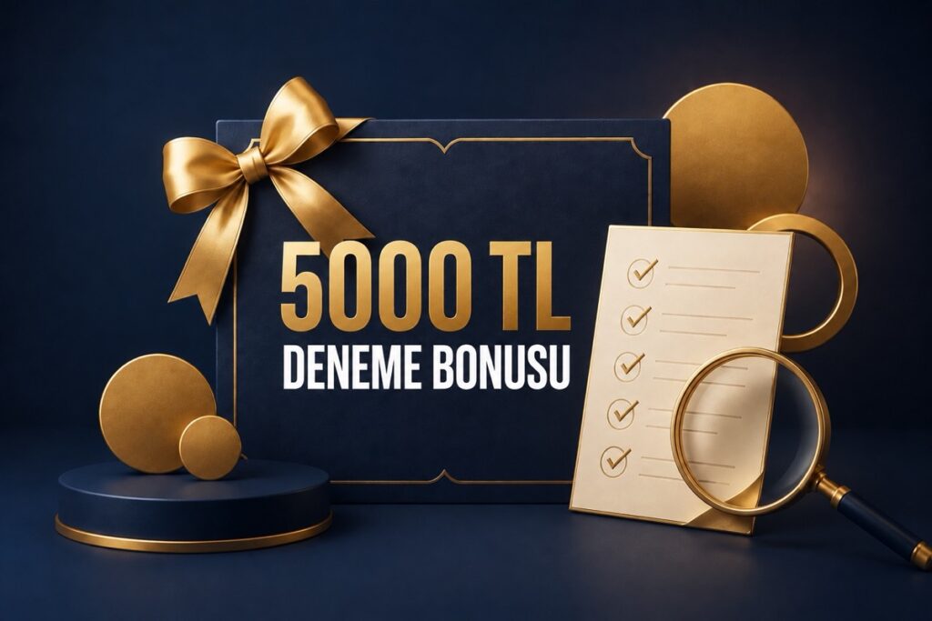 5000 TL DENEME BONUSU