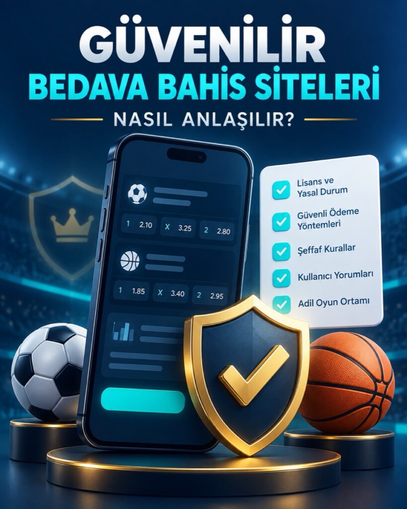 Bedava Bahis Siteleri Seçerken Güvenilirlik